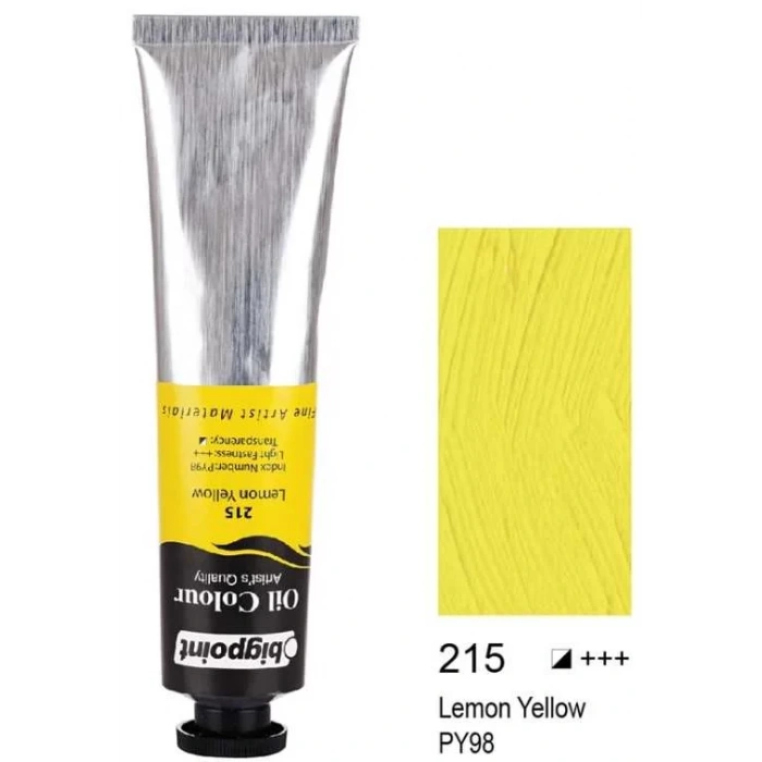 BİGPOİNT YAĞLI BOYA 200 ML LEMON YELLOW 215 BPPO200A-215