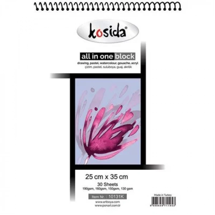 KOSİDA ALL IN ONE BLOCK 25X35CM 30 YAPRAK KHM-10-31K
