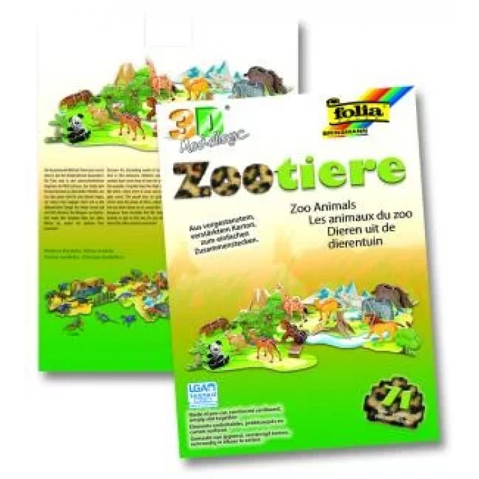 F ORİGAMİ-3D PUZZLE FARM ANİMALS FO-91101