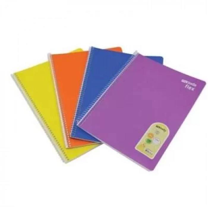 MYNOTE FLEX PASTEL DEFTER A4 120 YP ÇİZGİLİ MFXPA-A4120-Ç