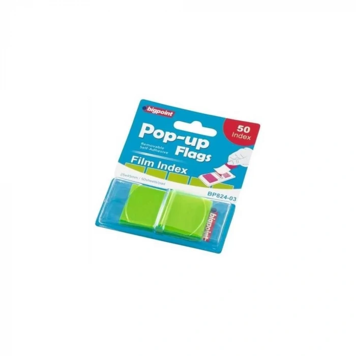 BİGPOİNT POP-UP FİLM INDEX TEKLİ YEŞİL  BP824-03