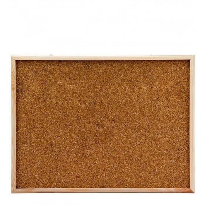 AKYAZI SİMGE MANTAR PANO AHŞAP ÇERÇEVE 45X60 0136