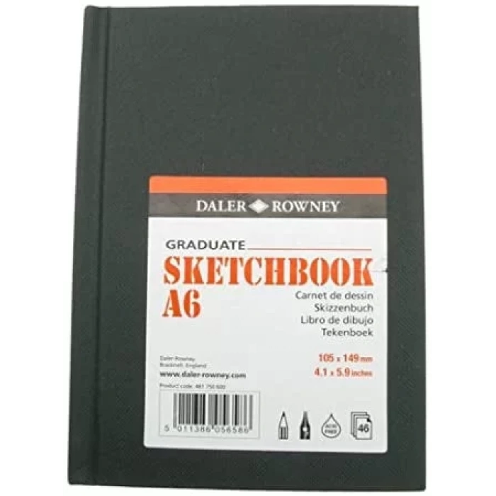 GRADUATE HARDBOUND PORTRAIT A6 130G