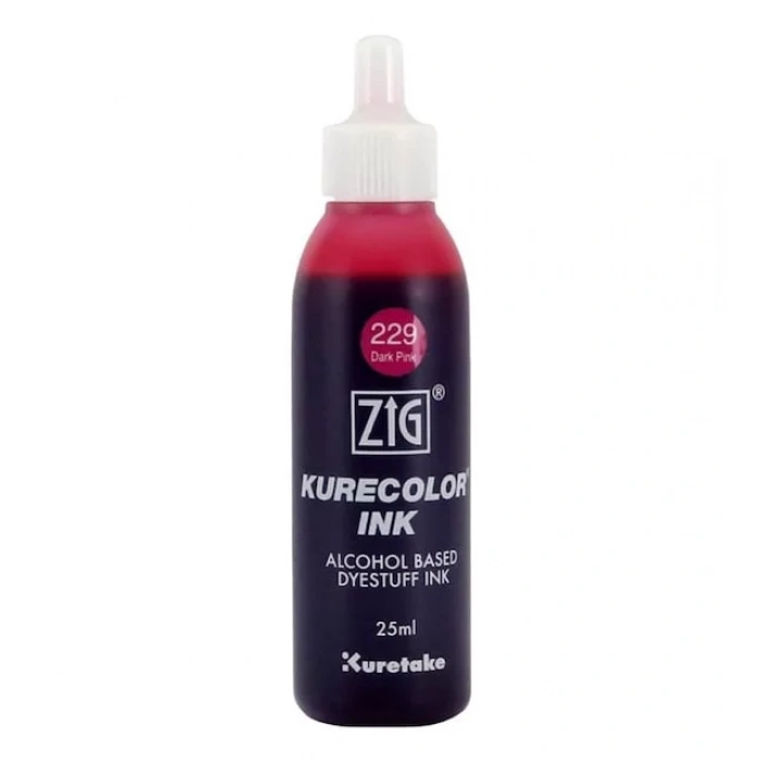 ZIG KURECOLOR MÜREKKEP KCR-25 229 DARK PINK