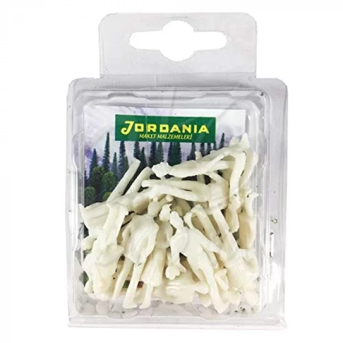 INSAN FIGURU BEYAZ JORDANIA 1/50 25LI