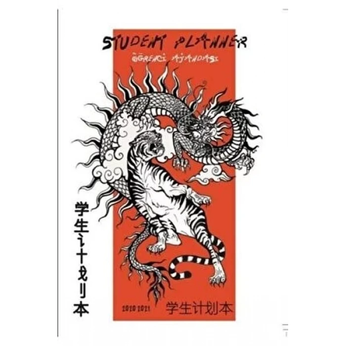 AKADEMİ ÇOCUK ÖĞRENCİ AJANDASI TIGER&DRAGON 2020 - 2021