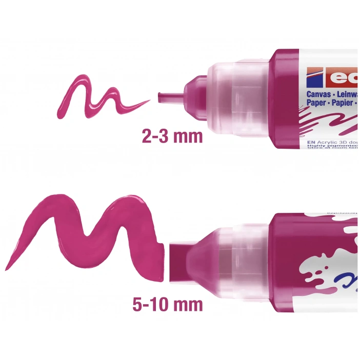 EDDİNG AKRİLİK 3D DOUBLE LINER LEYLAK ED5400935