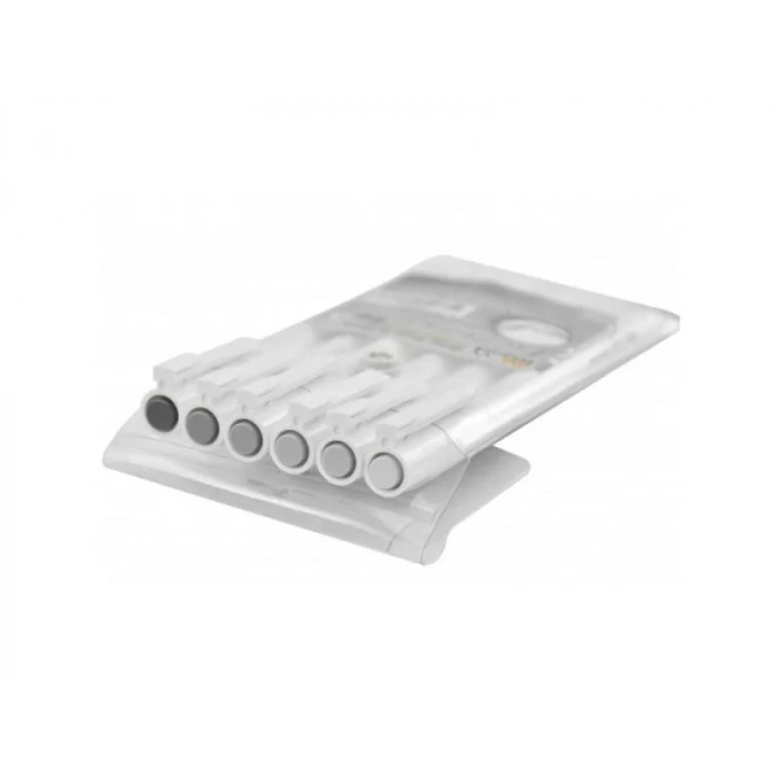 MARVY BRUSH PEN GRI TONLARI 6LI 4600