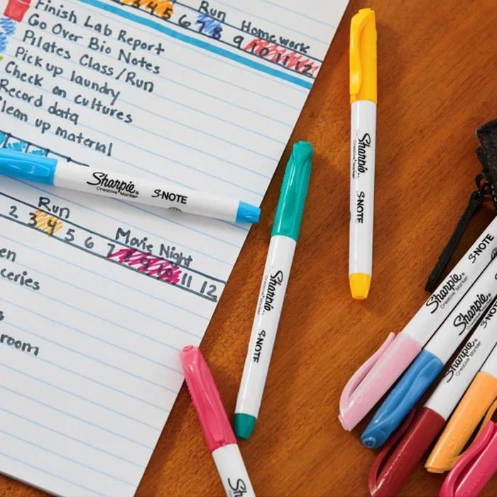 SHARPİE SNOTE KREATİF MARKÖR KESİK UÇ 20Lİ KARIŞIK 2139179