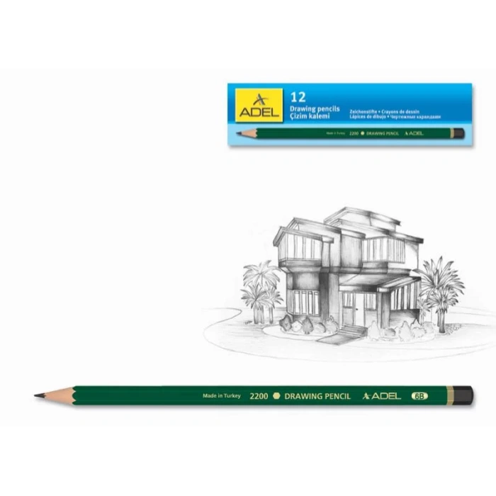 ADEL HB DERECELİ KURŞUN KALEM 2200 200006