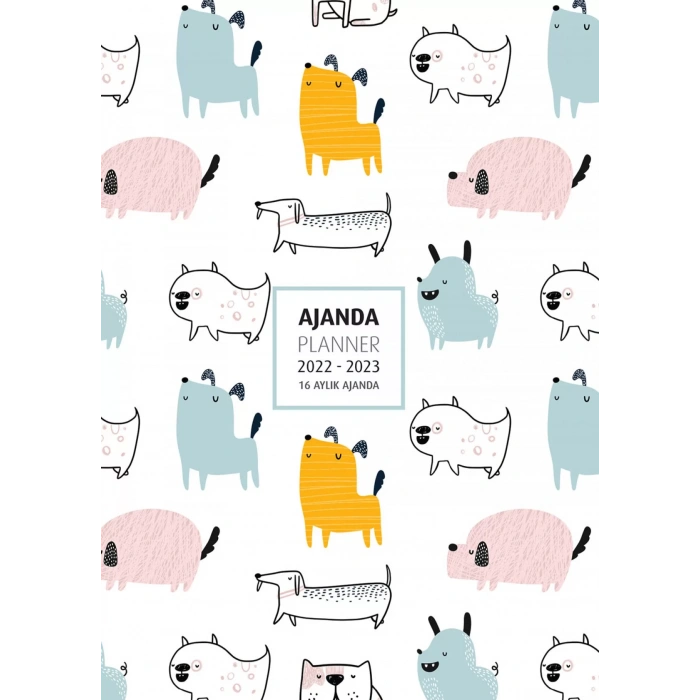 AKADEMİ ÇOCUK AJANDA 16 AYLIK AJANDA DOĞS 2022 - 2023