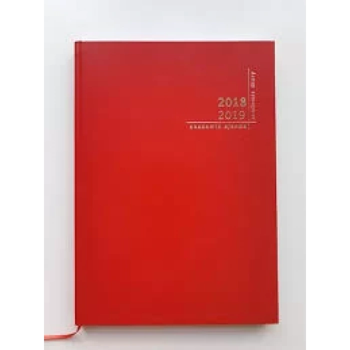 AKADEMİ ÇOCUK AKADEMİK AJANDA KIRMIZI 2019-2020