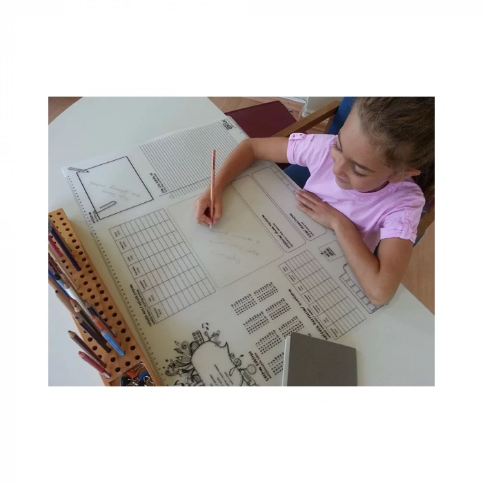 AKADEMİ ÇOCUK FUNNY MAT - ÇALIŞMA MASAM