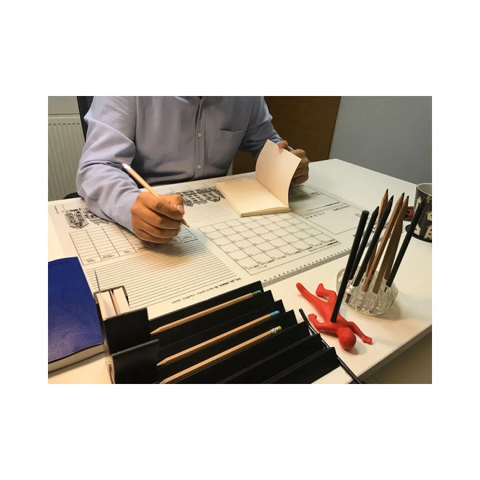 AKADEMİ ÇOCUK FUNNY MAT - ÇALIŞMA MASAM BUSINESS PLANE BÜYÜK BOY