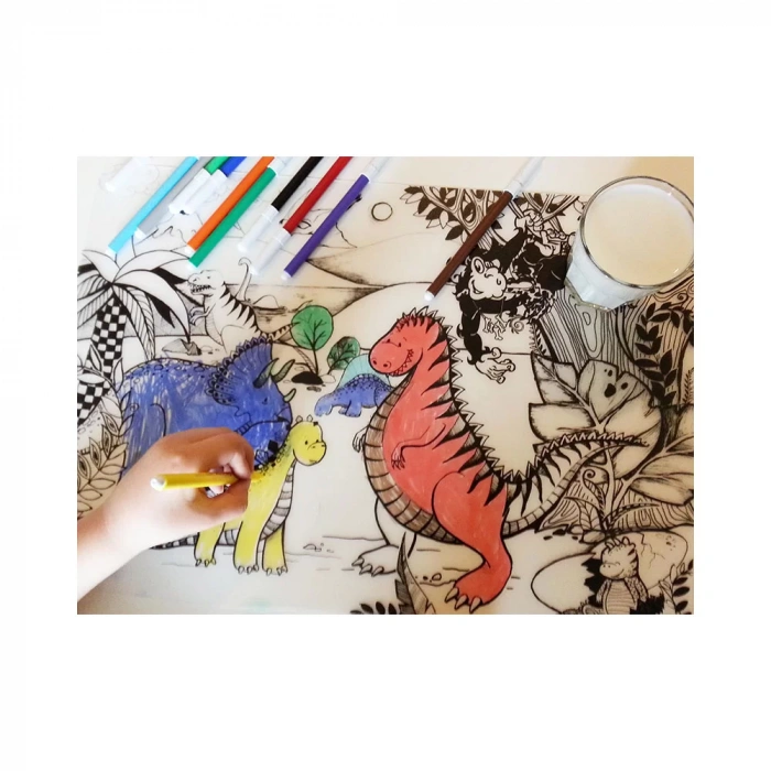 AKADEMİ ÇOCUK FUNNY MAT - DİNAZORLAR ÇAĞI