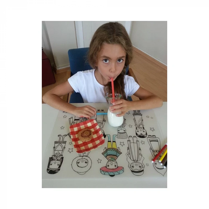 AKADEMİ ÇOCUK FUNNY MAT - DUNYA COCUKLAR