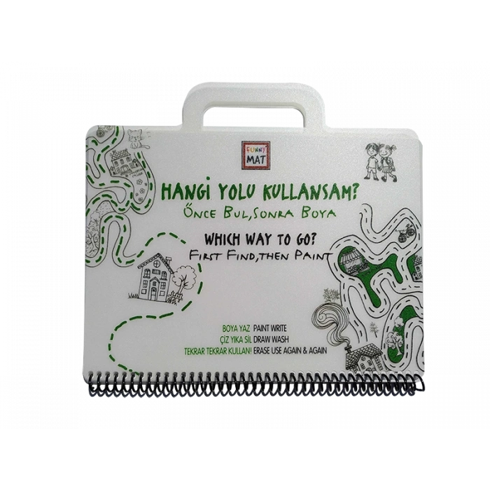 AKADEMİ ÇOCUK FUNNY MAT - MİNİ SET HANGİ YOLU KULLANSAM