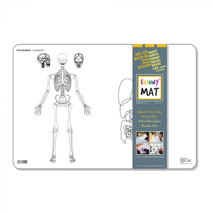 AKADEMİ ÇOCUK FUNNY MAT - VUCUDUMUZ