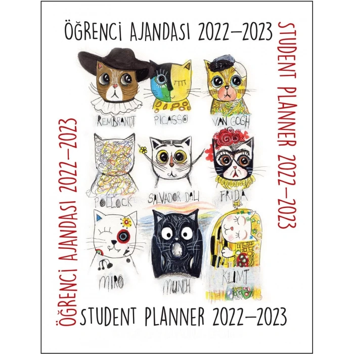 AKADEMİ ÇOCUK ÖĞRENCİ AJANDASI CATS 2022 - 2023