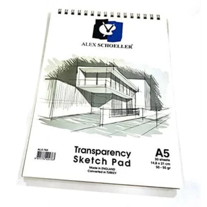 ALEX ESKIZ BLOK SPR. 50/55Gr. A5 DIK 30 SAYFA ALX-0763