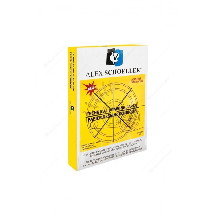 ALEX TEKNİK RESİM KAĞIDI A3 200 GR.100LÜ ALX-2276