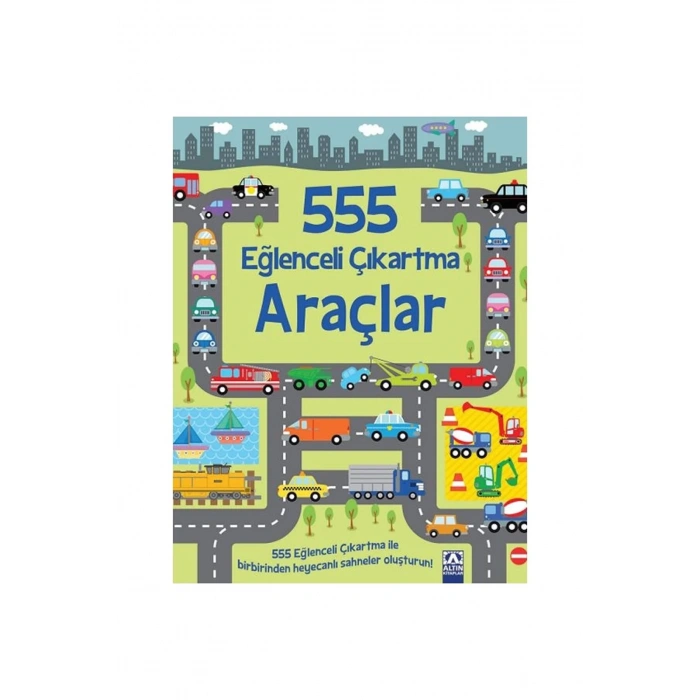 ALTIN KİTAPLAR ÇOCUK KİTAPLARI 555 EĞLENCELİ ÇIKARTMA ARAÇLAR