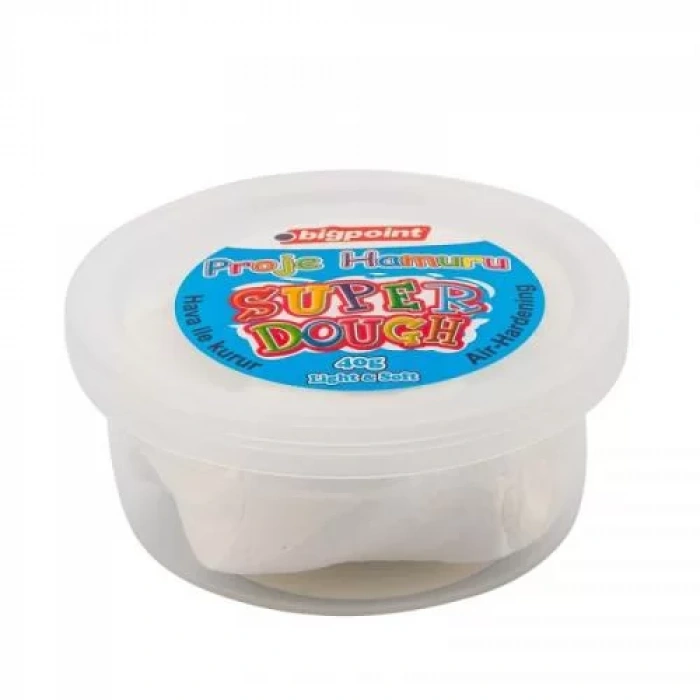 BİGPOİNT PROJE HAMURU 40 GRAM BEYAZ BP764-01