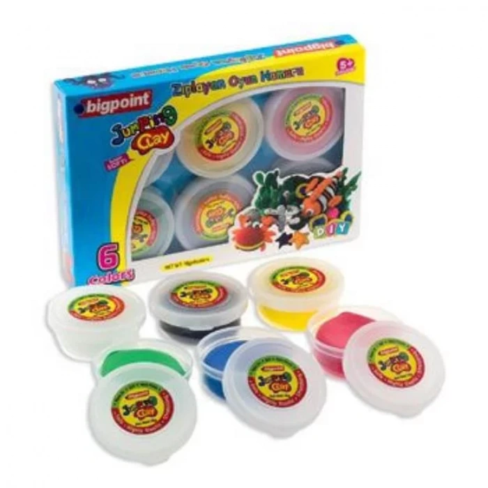 BİGPOİNT PROJE HAMURU 6 RENK X 28 GRAM BP763-06