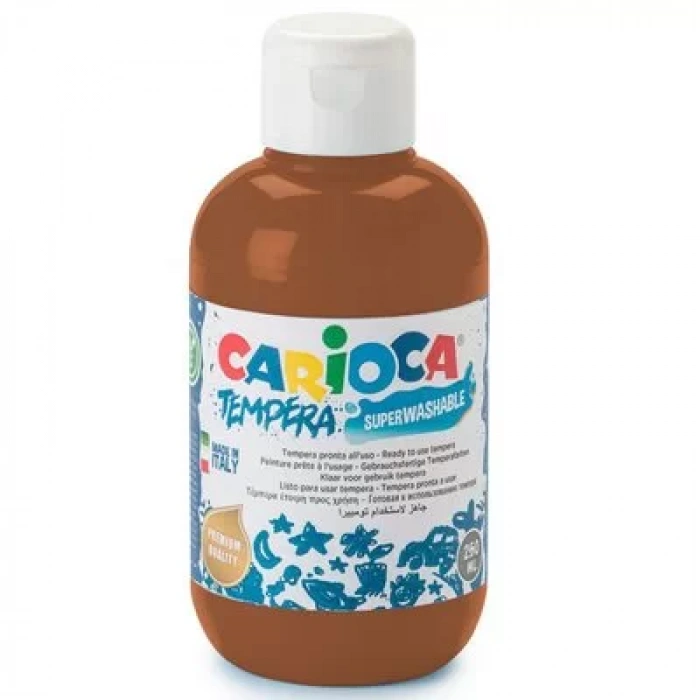 CARİOCA GUAJ BOYA (SÜPER YIKANABİLİR) 250 ML KAHVERENGİ KO024/06