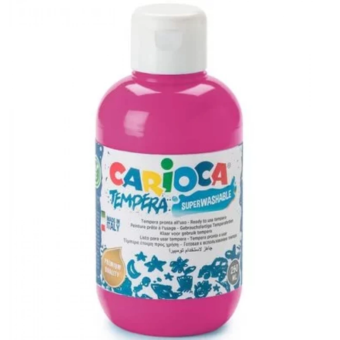 CARİOCA GUAJ BOYA (SÜPER YIKANABİLİR) 250 ML KIRMIZI KO024/04