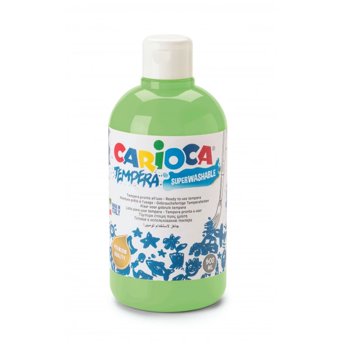 CARİOCA GUAJ BOYA (SÜPER YIKANABİLİR) 500 ML PASTEL YEŞİL KO027/43