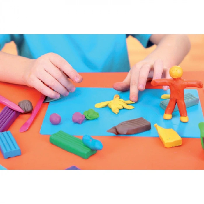 CARİOCA PLASTY KURUMAYAN OYUN HAMURU 10 RENK - 200 GR  42173