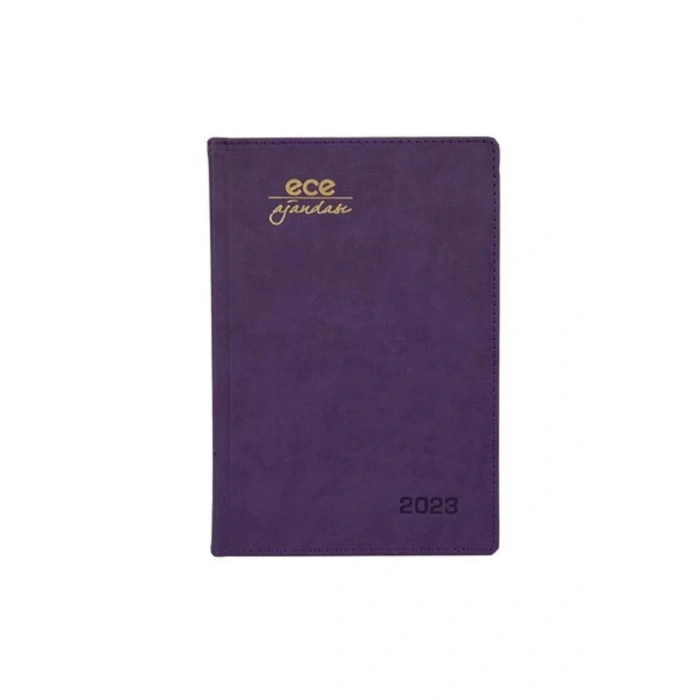 ECE 14x20 KEMER TURIST GUNLUK CIZGILI AJANDA NO.14 MOR