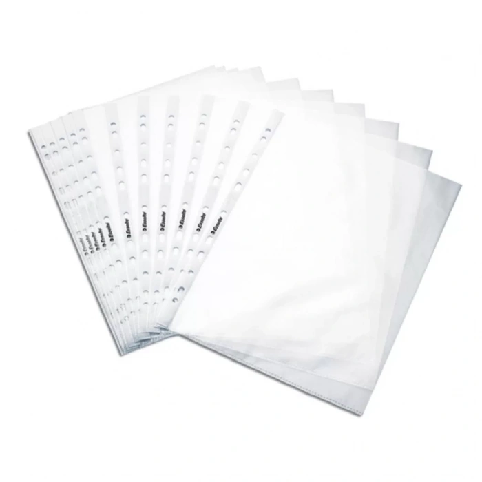 ESSELTE POŞET DOSYA A4 11 DELİKLİ (100 ADET)  BUZLU 479915