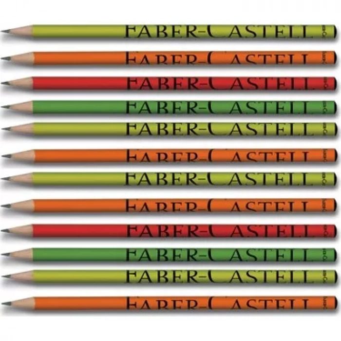 FABER-CASTELL STYLE 1127 SİLGİLİ KURŞUN KALEM 4 RENK 112700