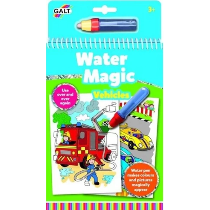 GALT WATER MAGİC SİHİRLİ KİTAP VEHİCLES 3 YAŞ+ 1004933