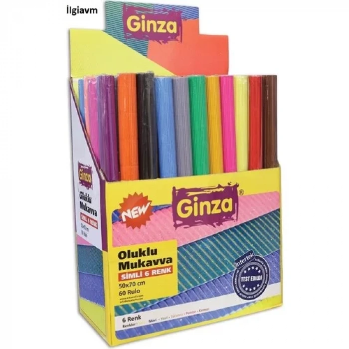 GİNZA OLUKLU MUKAVVA SİMLİ 60LI NO.967