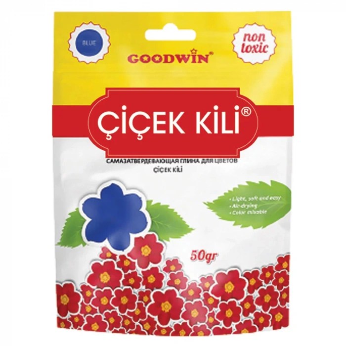 GOODWİN ÇİÇEK KİLİ MAVİ 50 GR GWF-05