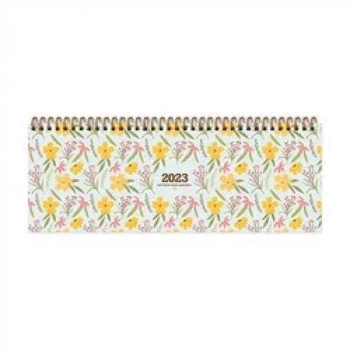 KESKİN COLOR 12*33.5 HAFTALIK MASA AJANDASI ÇİÇEK