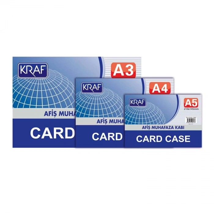 KRAF AFİŞ MUHAFAZA KABI A5 2005