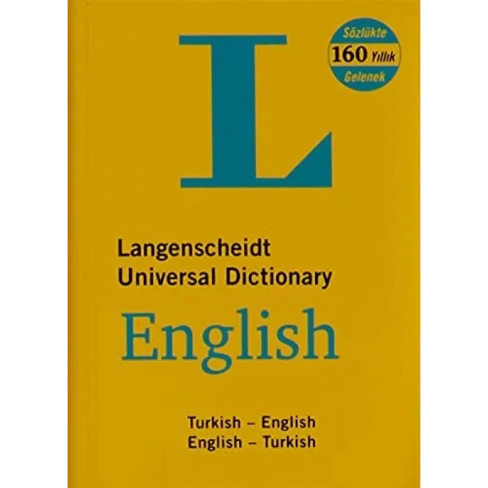 LANGENSCHEİDT İNGİLİZCE SÖZLÜK