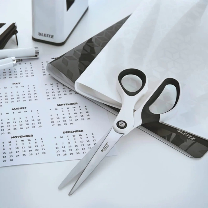 LEİTZ MAKAS WOW 205MM BLİSTERLİ METALİK BEYAZ 53192001