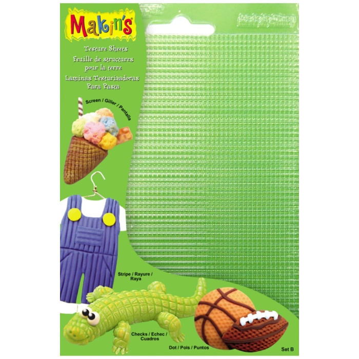MAKİNS CLAY DOKU KALIBI SET B MC-38002