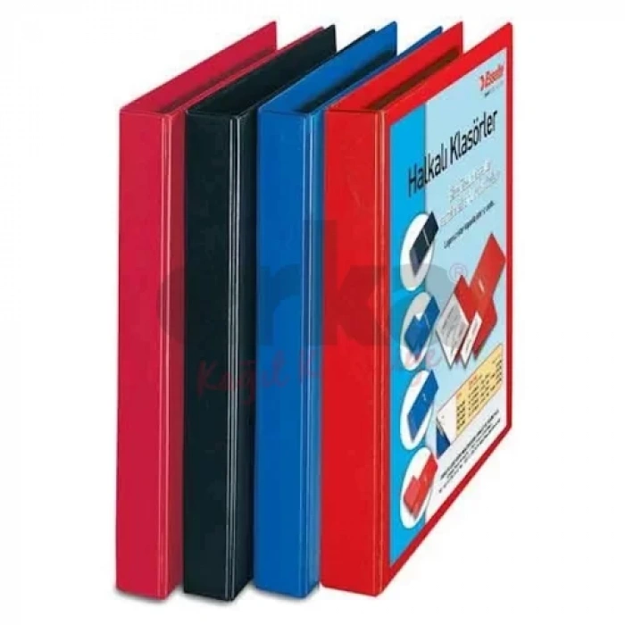 NOKİ 4 HALKALI DOSYA SİYAH RB514-190