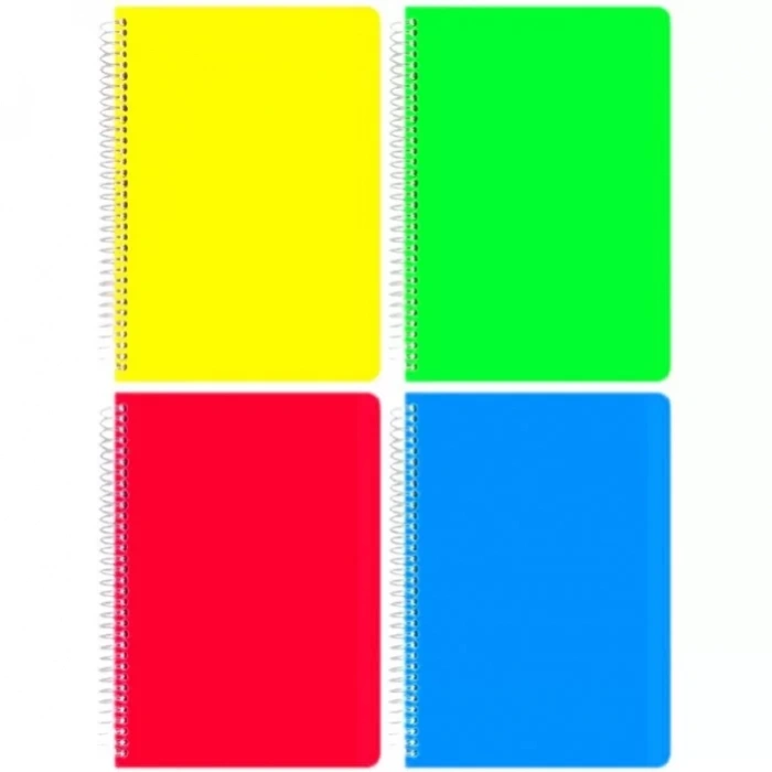 NOTTE SPR. PLASTİK KAP.DEFTER A4 CLASSİC 100 YP. ÇİZGİLİ N60-408