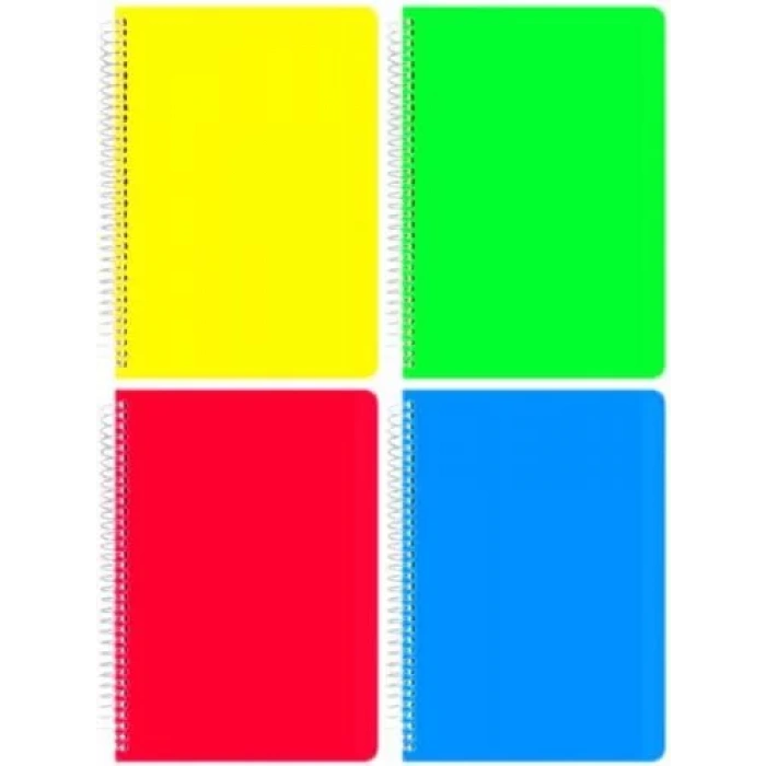 NOTTE SPR. PLASTİK KAP.DEFTER A4 CLASSİC 100 YP. KARELİ N60-403