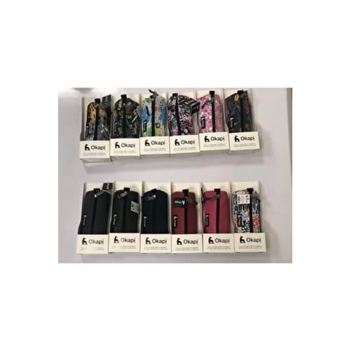 OKAPİ KALEM ÇANTASI ASORTİ/KARIŞIK RENK (OKP-123 / AS)