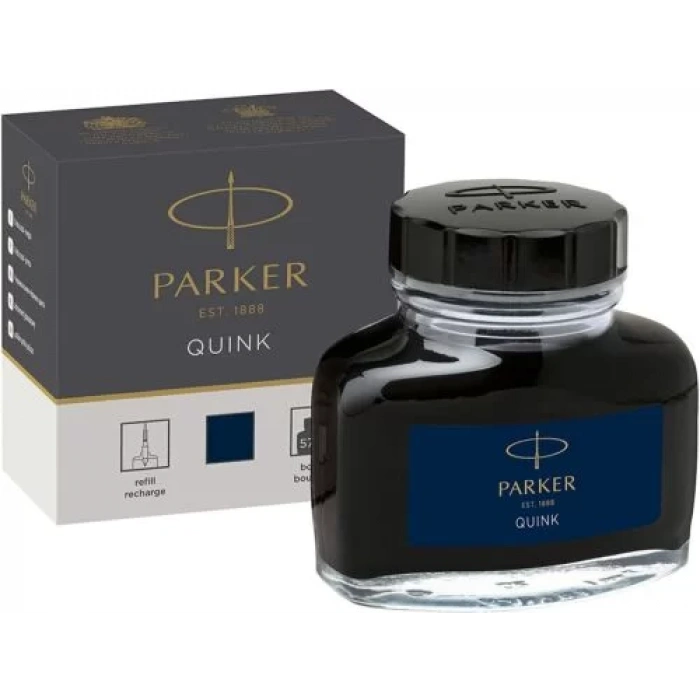 PARKER PK QUİNK ŞİŞE MÜREKKEP MAVİ-SİYAH 1950378