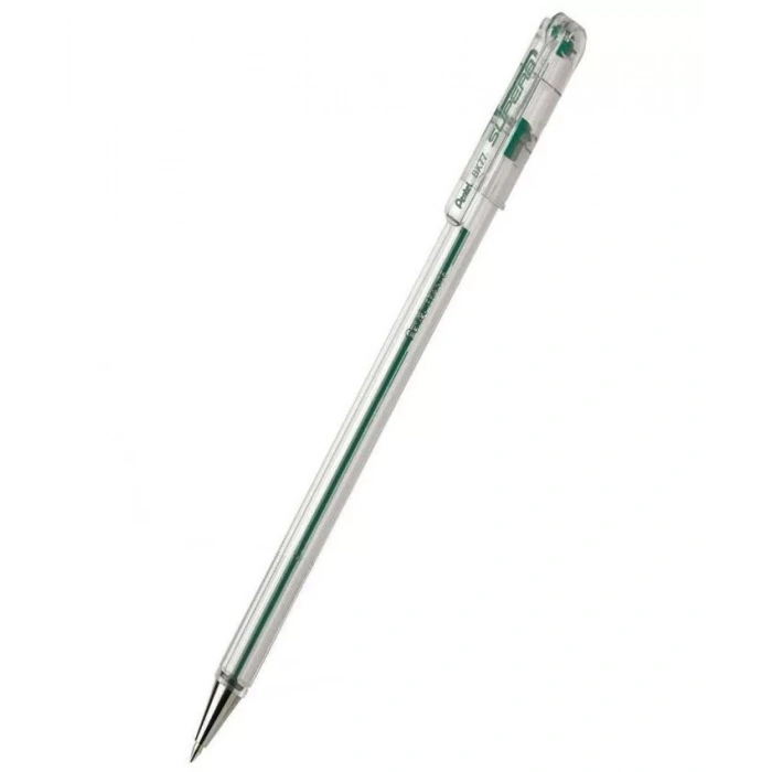 PENTEL 0.7 MM YAĞ BAZLI ROLLER KALEM YEŞİL Y BK77-D