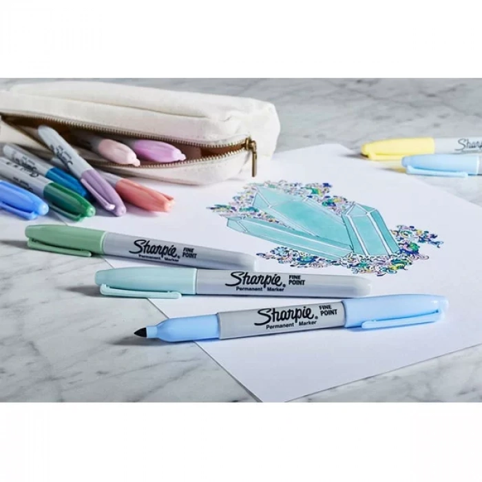 SHARPİE FİNE PERMANENT MARKÖR MYSTİC GEMS 12Lİ 2157681